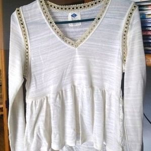 Wild blue long sleeve shirt